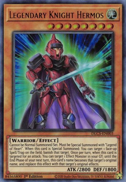 DLCS-EN003 Legendary Knight Hermos (Ultra Rare) <1st>
