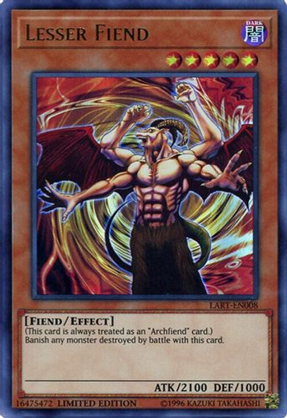 LART-EN008 Lesser Fiend (Ultra Rare) <Ltd>