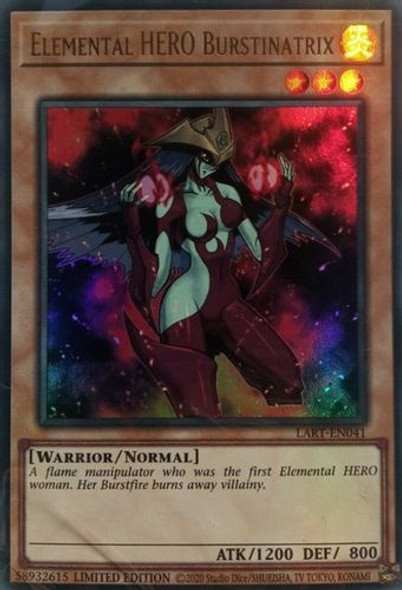 LART-EN041 Elemental Hero Burstinatrix (Ultra Rare) <Ltd>