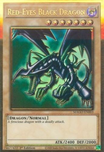 MAGO-EN003 Red-Eyes Black Dragon (Premium Gold Rare) <1st>