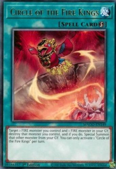 MAGO-EN149 Circle of the Fire Kings (Rare) <1st>