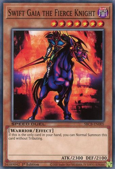 SBCB-EN005 Swift Gaia the Fierce Knight (Common) <1st>