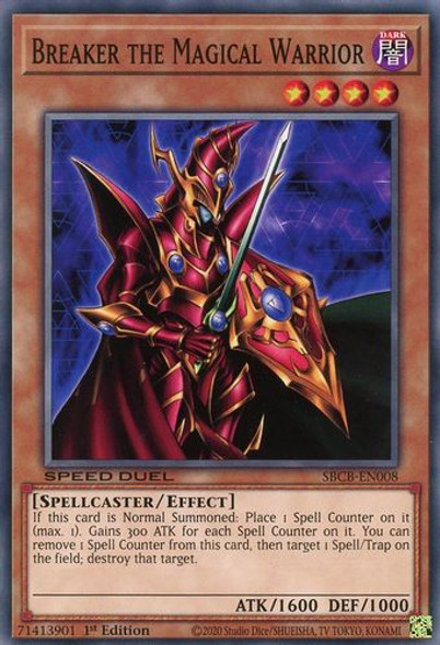 SBCB-EN008 Breaker the Magical Warrior (Common) <1st>