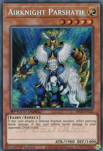 SBCB-EN132 Airknight Parshath (Secret Rare) <1st>