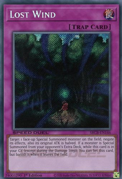 SBCB-EN146 Lost Wind (Secret Rare) <1st>