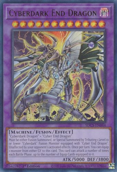 SDCS-EN044 Cyberdark End Dragon (Ultra Rare) <1st>