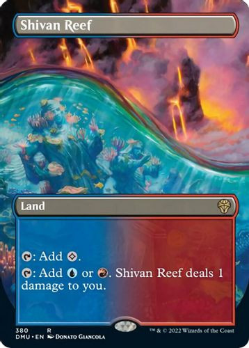 DMU-380R Shivan Reef (Borderless)
