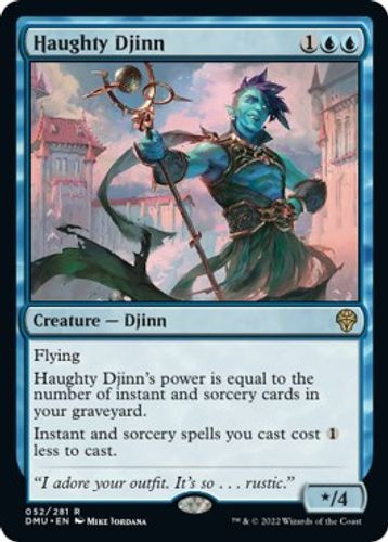 DMU-052R Haughty Djinn (Foil)