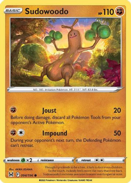 [SWSH11][LOR-094/196C] Sudowoodo