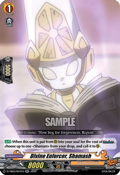 D-TB03/041EN RR Divine Enforcer, Shamash