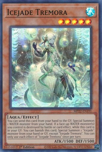 MP22-EN191 Icejade Tremora (Super Rare) <1st>