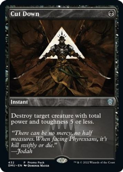 Planeswalker Stamped - Cut Down-432U (Foil)