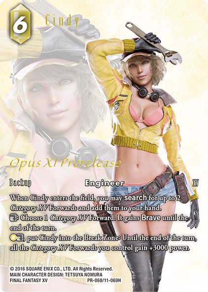 Promo PR-068/11-069H Cindy Full Art