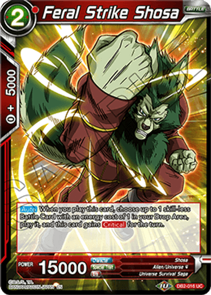 DB2-016UC Feral Strike Shosa