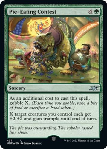 UNF-437U Pie-Eating Contest (Alternate Foil)