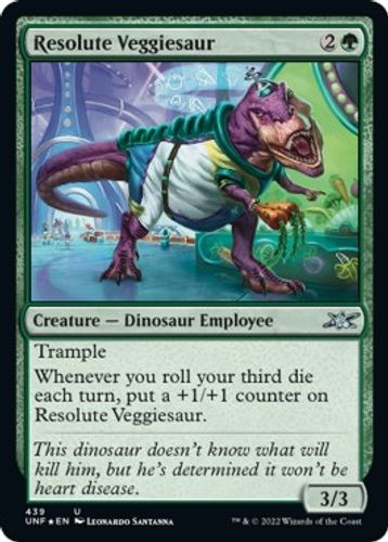UNF-439U Resolute Veggiesaur (Alternate Foil)