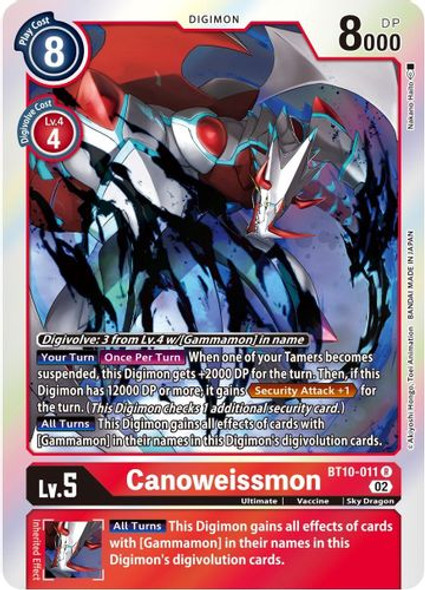 BT10-011R Canoweissmon (Foil)