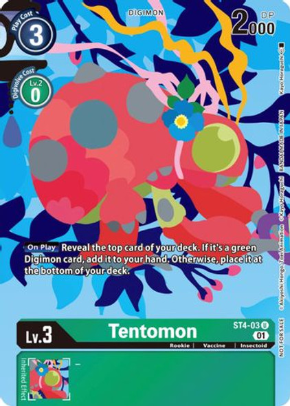 ST04-03U Tentomon (Tamer's Card Set 2 Floral Fun)