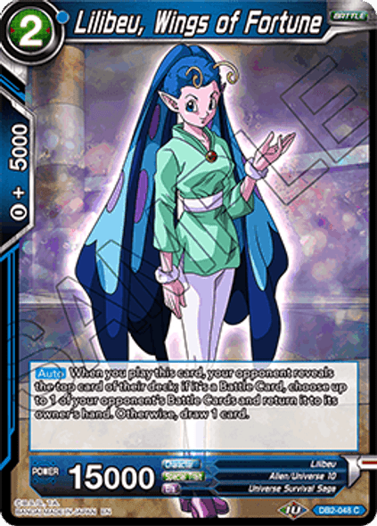 DB2-048C Lilibeu, Wings of Fortune Foil