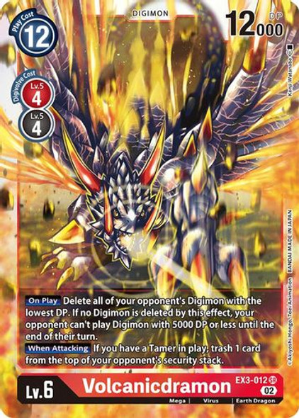 [EX03-012SR] Volcanicdramon (Foil)