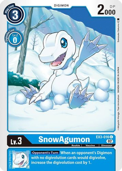 [EX03-016C] SnowAgumon