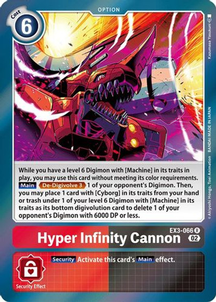 [EX03-066R] Hyper Infinity Cannon (Foil)