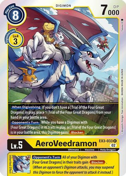 [EX03-031U] Veedramon (Alternate Art) (Foil)
