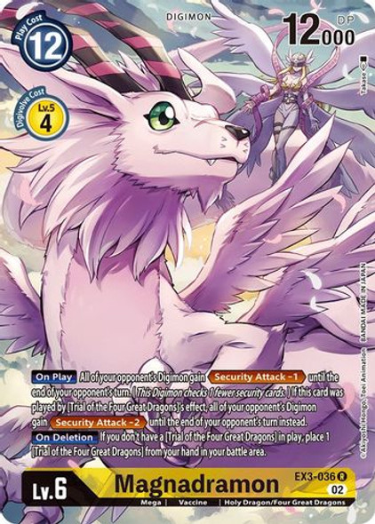 EX03-036R Magnadramon (Alternate Art) (Foil)