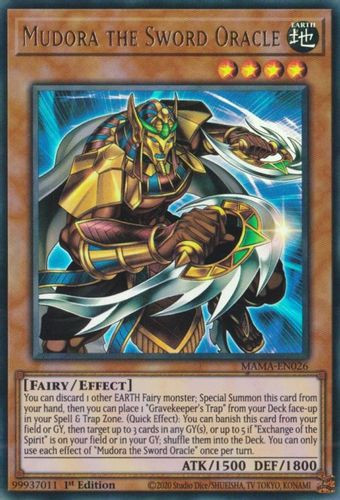 MAMA-EN026 Mudora the Sword Oracle (Ultra Rare) <1st>