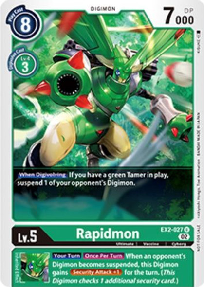 EX02-027U Rapidmon - EX2-027 (Tamer Party Vol. 6 Promo)