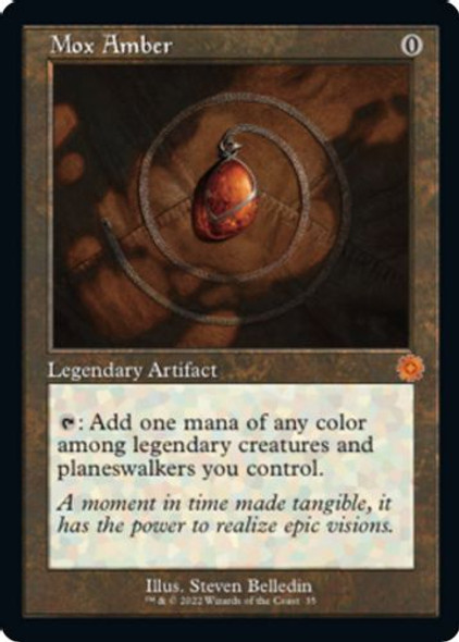 BRR-035M Mox Amber (Retro) (Foil)