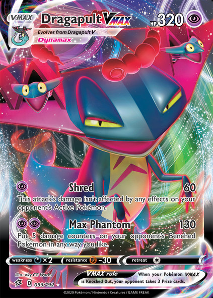 [SWSH02][RCL-093/192UR] Dragapult VMAX (Holo)