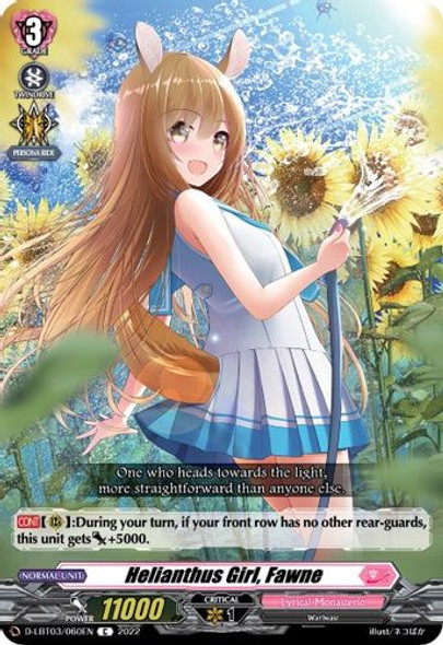 D-LBT03/060EN C Helianthus Girl, Fawne