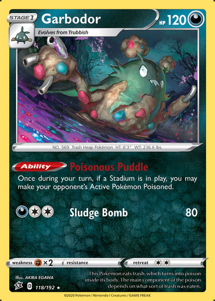 [SWSH02][RCL-118/192R] Garbodor