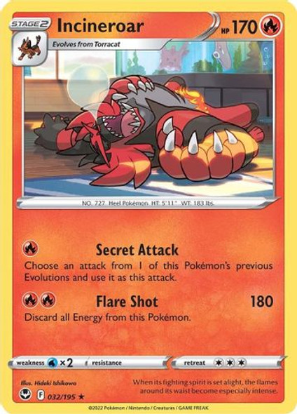 [SWSH12][SIT-032/195R] Incineroar