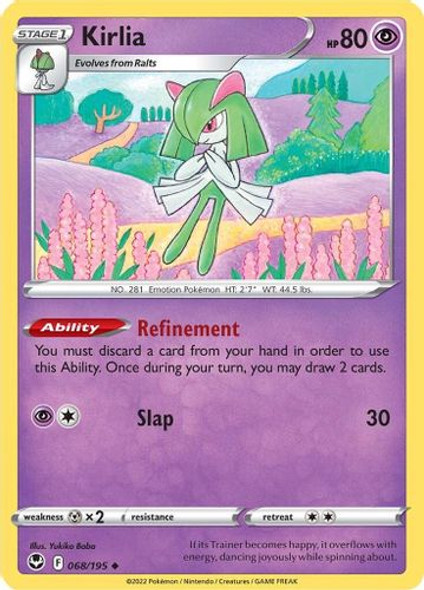 [SWSH12][SIT-068/195UC] Kirlia