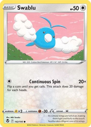 [SWSH12][SIT-142/195C] Swablu