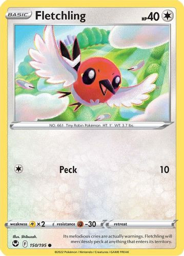 [SWSH12][SIT-150/195C] Fletchling