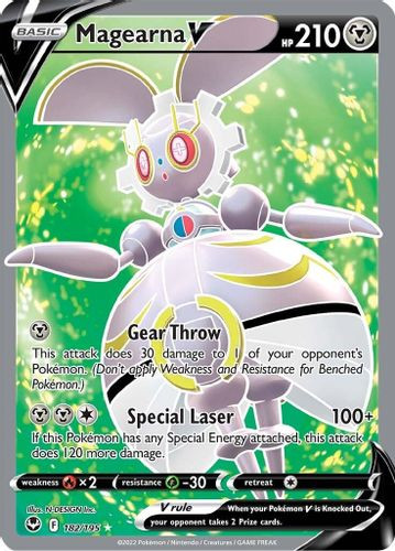[SWSH12][SIT-182/195UR] Magearna V (Full Art) (Holo)