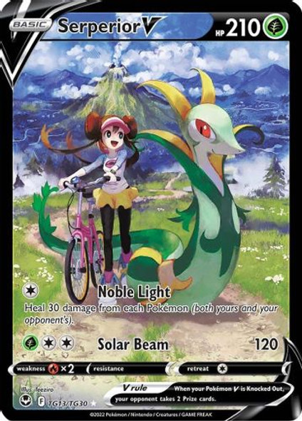 [SWSH12a][SIT-13/30TG] Serperior V (Holo)