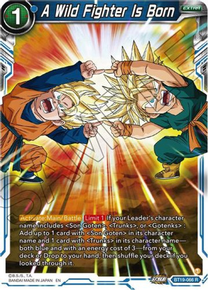 BT19-066R A Wild Fighter Is Born (Foil)