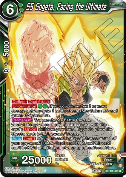 BT19-085R SS Gogeta, Facing the Ultimate