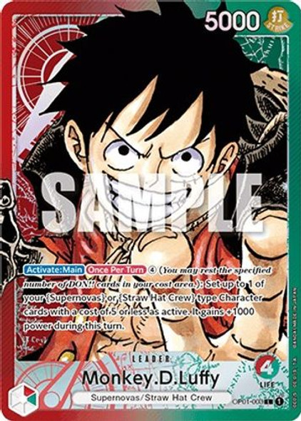 OP01-003L Monkey.D.Luffy (Alternate Art) (Foil)