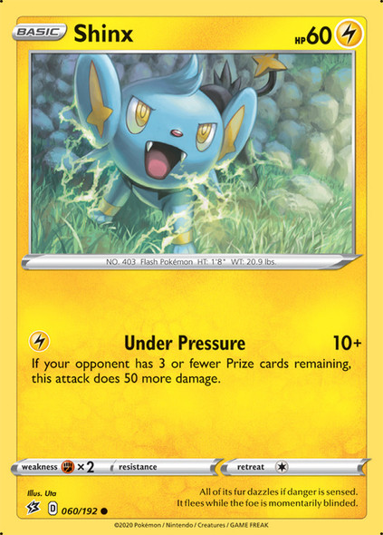 SWSH02-060/192C Shinx (Reverse Holo)