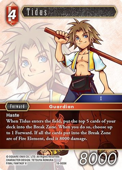 FF18-009H Tidus (Foil)