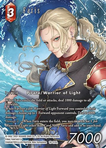 FF18-012L Faris (Full Art) (Foil)