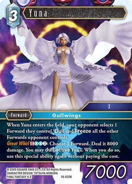 FF18-033R Yuna (Foil)