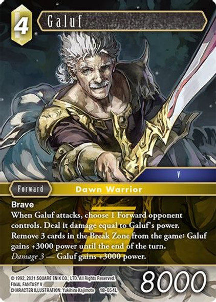 FF18-054L Galuf (Foil)