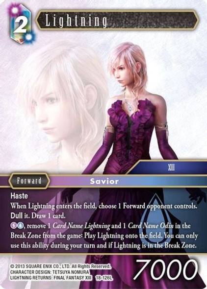 FF18-126L Lightning (Foil)