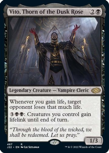J22-487R Vito, Thorn of the Dusk Rose
